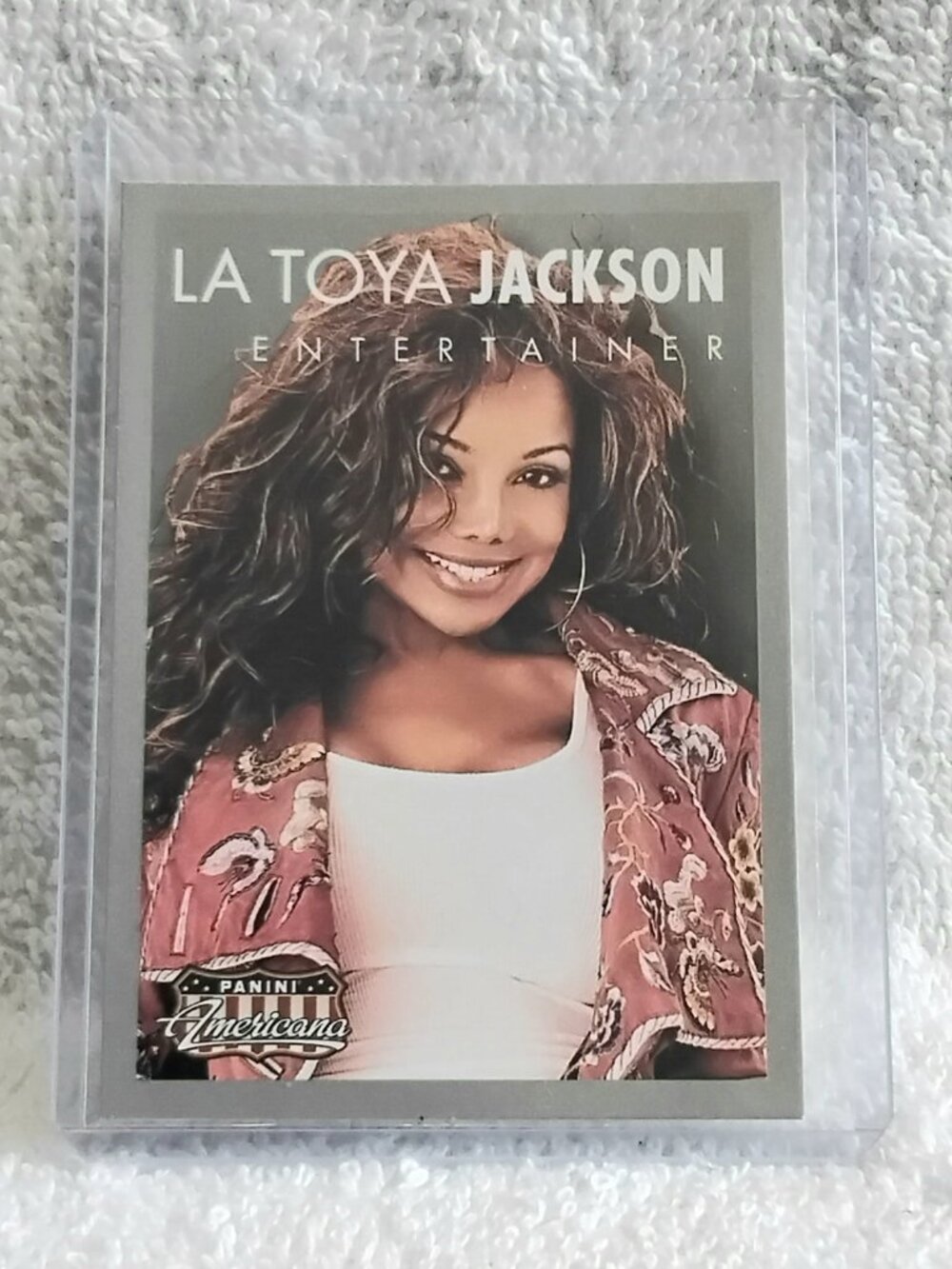 5/$20 Mint 2015 Panini La Toya Jackson Entertainer Americana Card No. 69!!